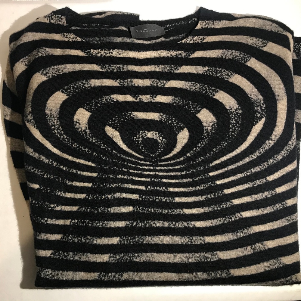 JOHN RICHMOND PATTERNED SWEATER - Picture 4 of 5